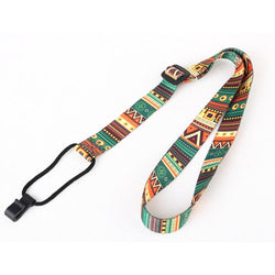 Ethnic Style Ukulele Strap Durable Adjustable Printing