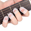 4pcs Guitar Fingertip Protector Fingerstall Silicone