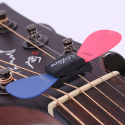 Black Rubber Guitar Pick Holder